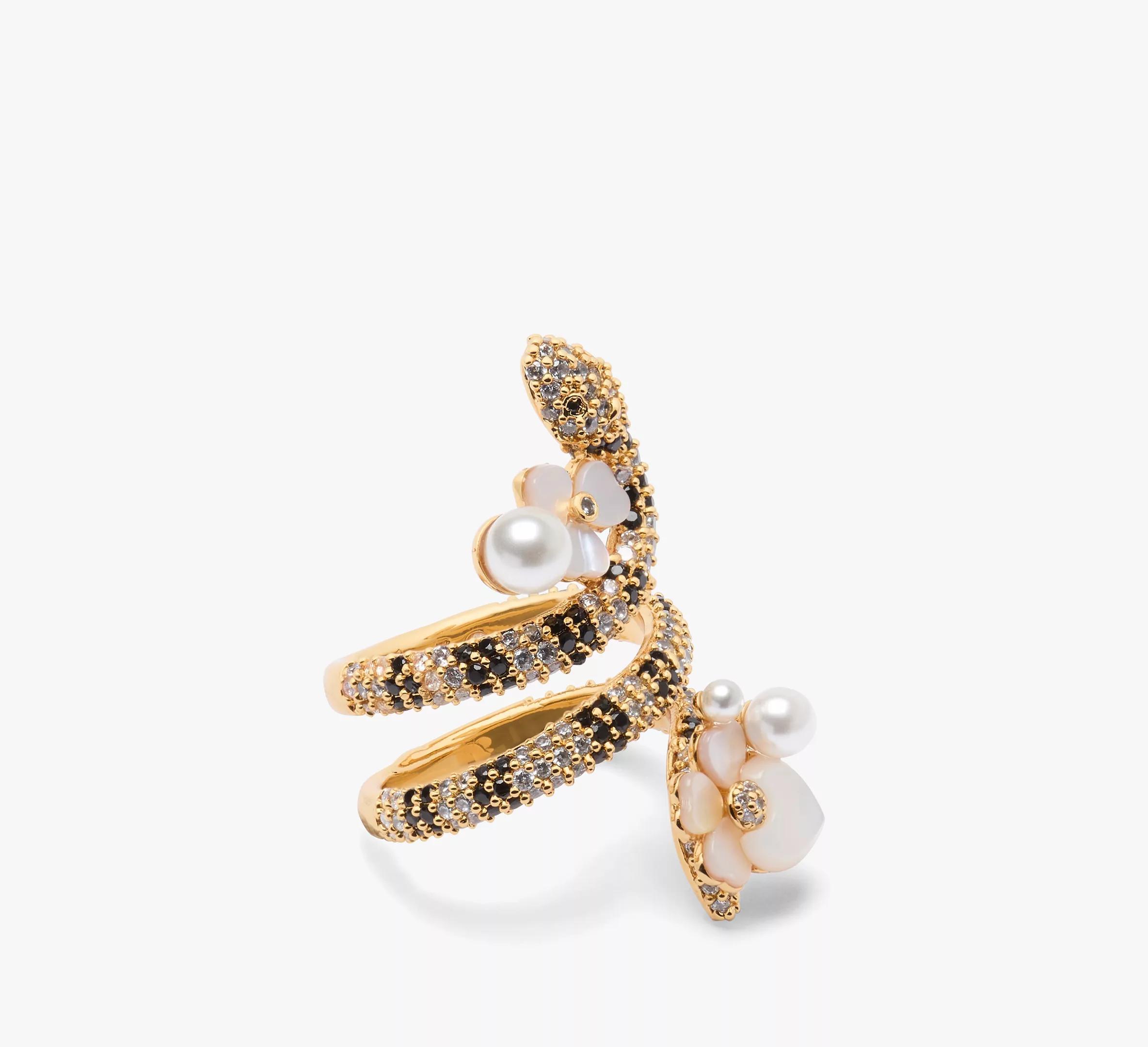 Shining Snake Statement Wrap Ring Product Image