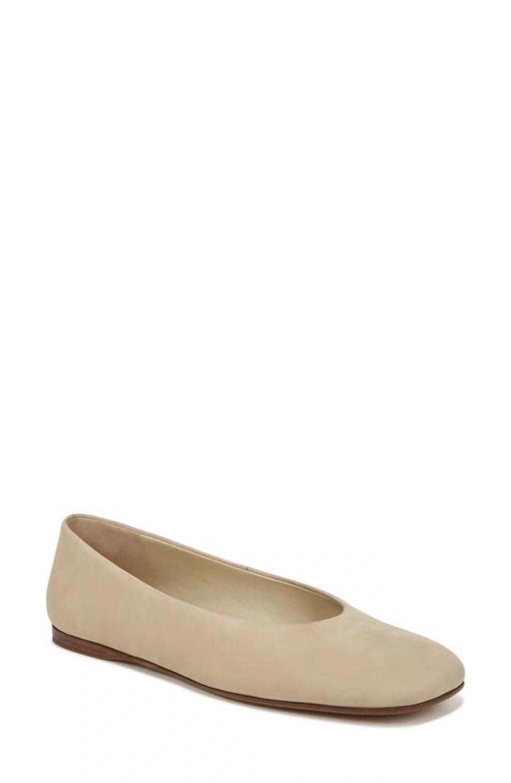 Womens Leah 9MM Suede Ballet Flats Product Image