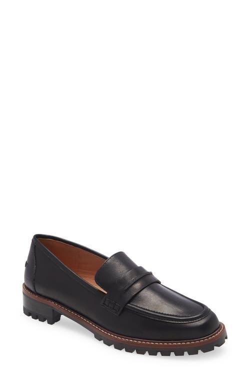 Madewell The Corinne Lugsole Loafers True Black 6 Product Image