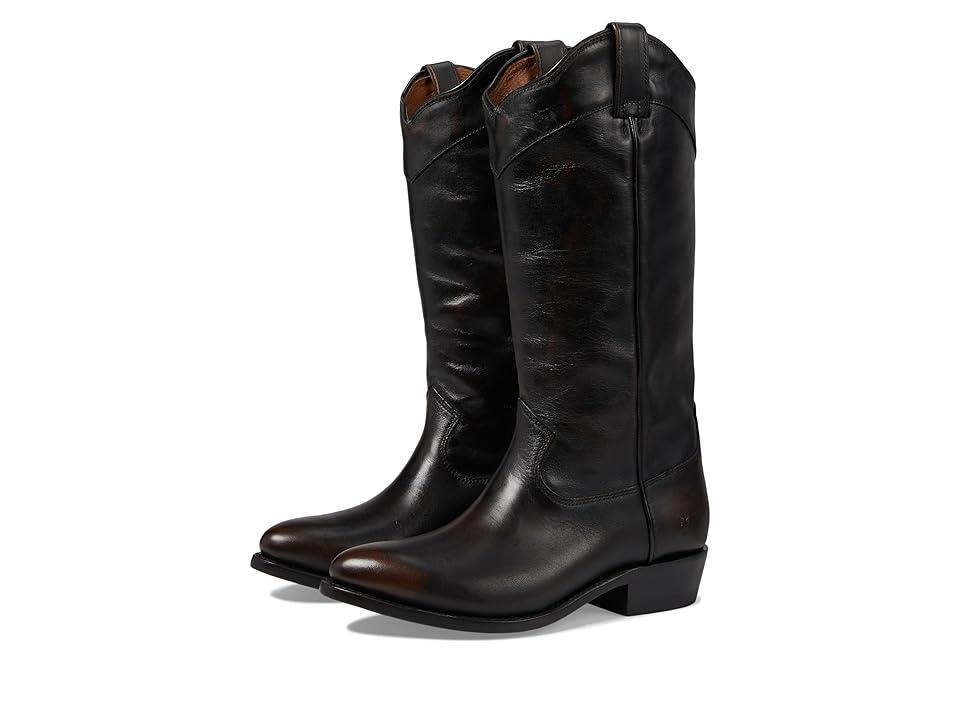 Frye Billy Daisy Pull On Leather Western Boots Product Image