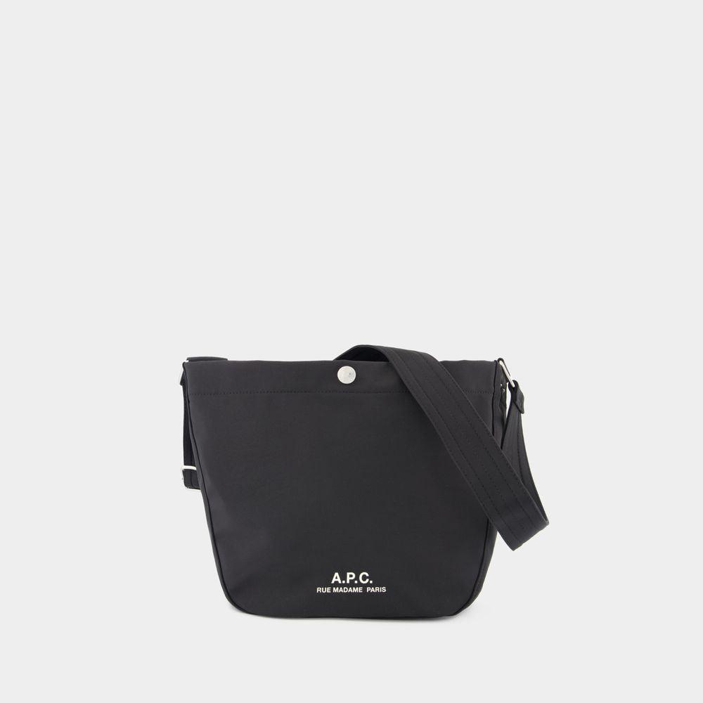 APC A.p.c. Besace Journal Small Shoulder Bag In Black Product Image