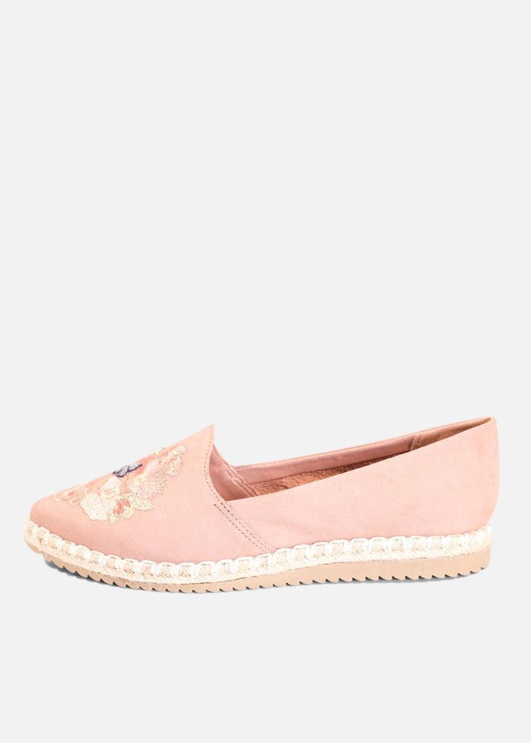 Sutton Suede Embroidered Espadrille Product Image
