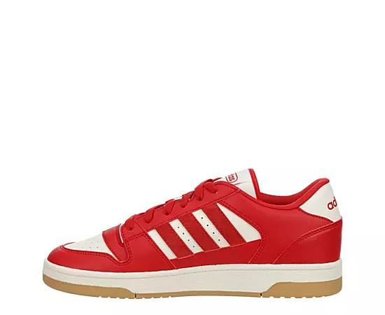 adidas Break Start Men's Basketball Shoes, Size: 7.5, Red Red White Product Image