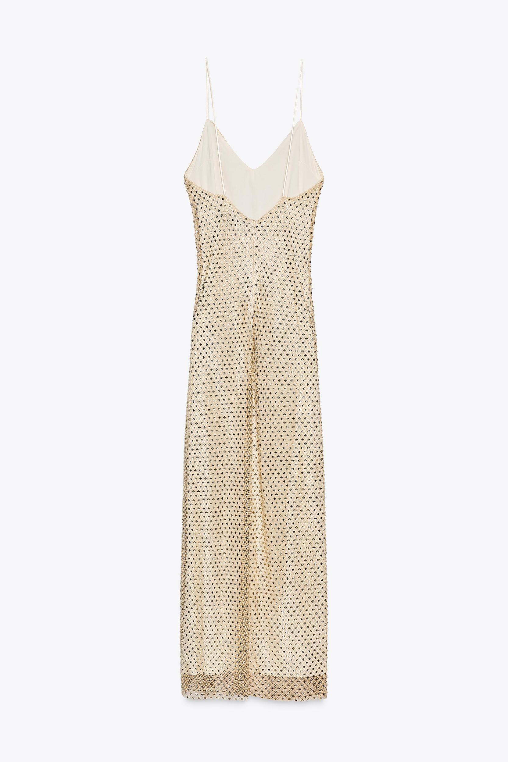 RHINESTONE MAXI DRESS Product Image
