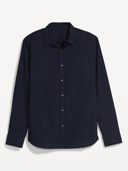 Slim Fit Built-In Flex Poplin Everyday Shirt Product Image