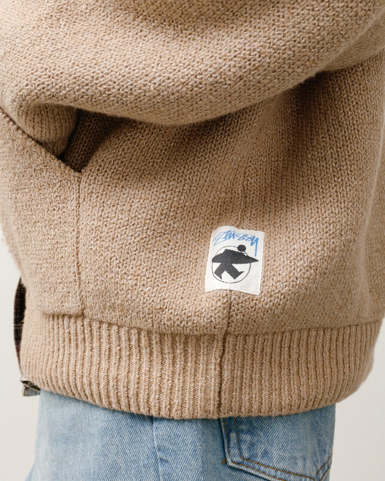 HOODED ZIP SWEATER Male Product Image
