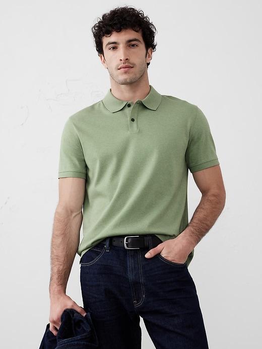 Slim Luxe Touch Polo Product Image