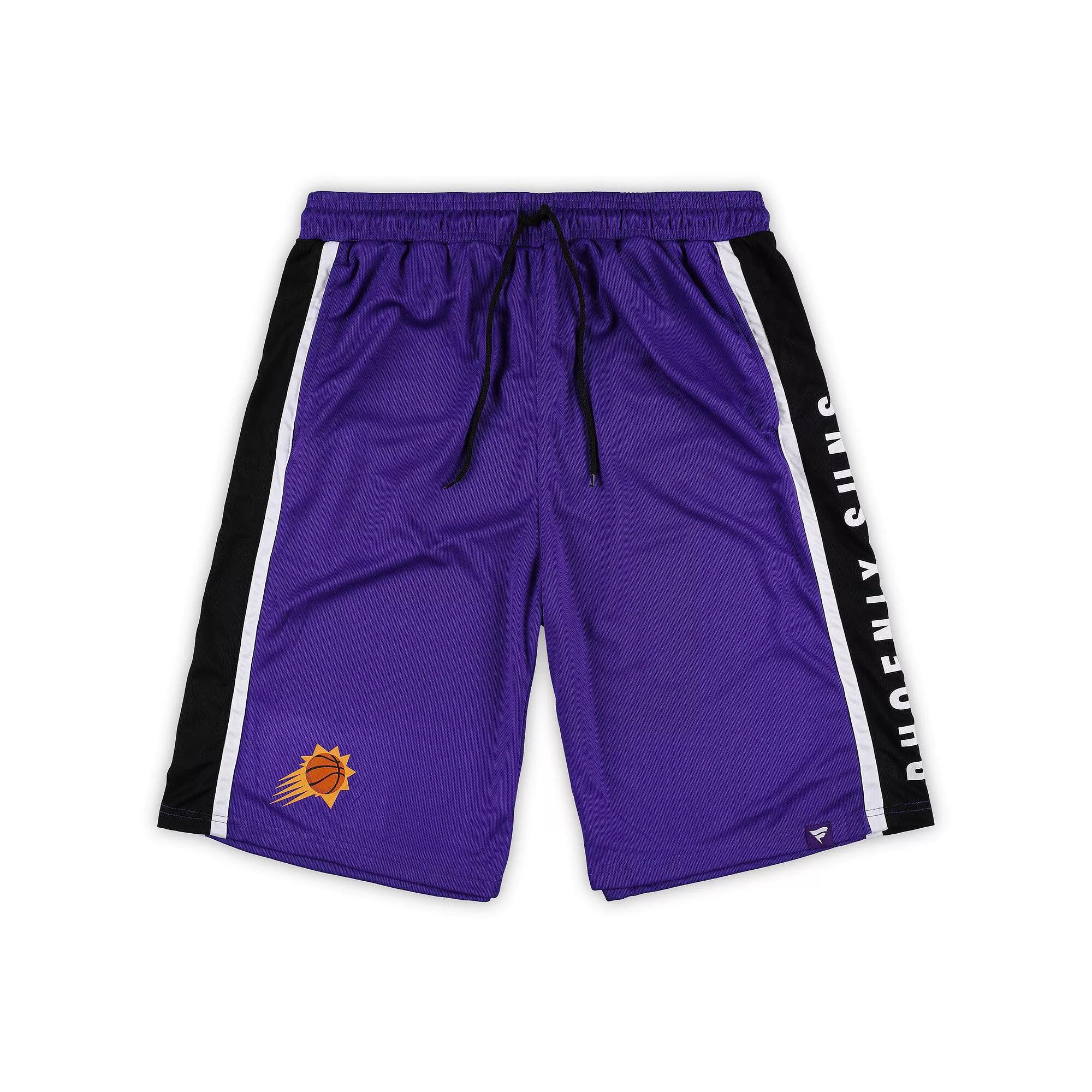 Men's Fanatics Branded Purple Phoenix Suns Big & Tall Referee Iconic Mesh Shorts, Size: 2XLT, Phx Purple Product Image
