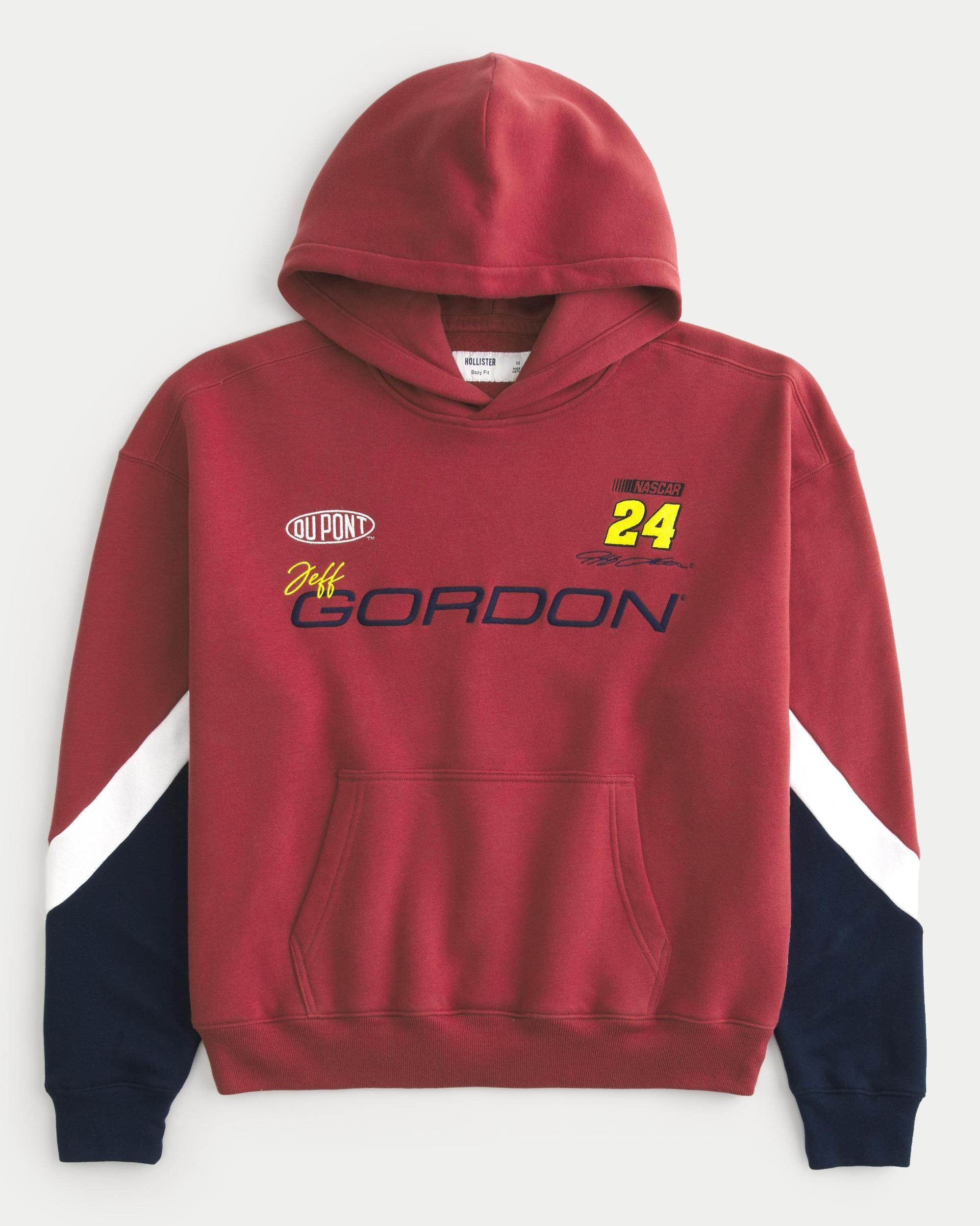Boxy Jeff Gordon NASCAR Graphic Hoodie Product Image