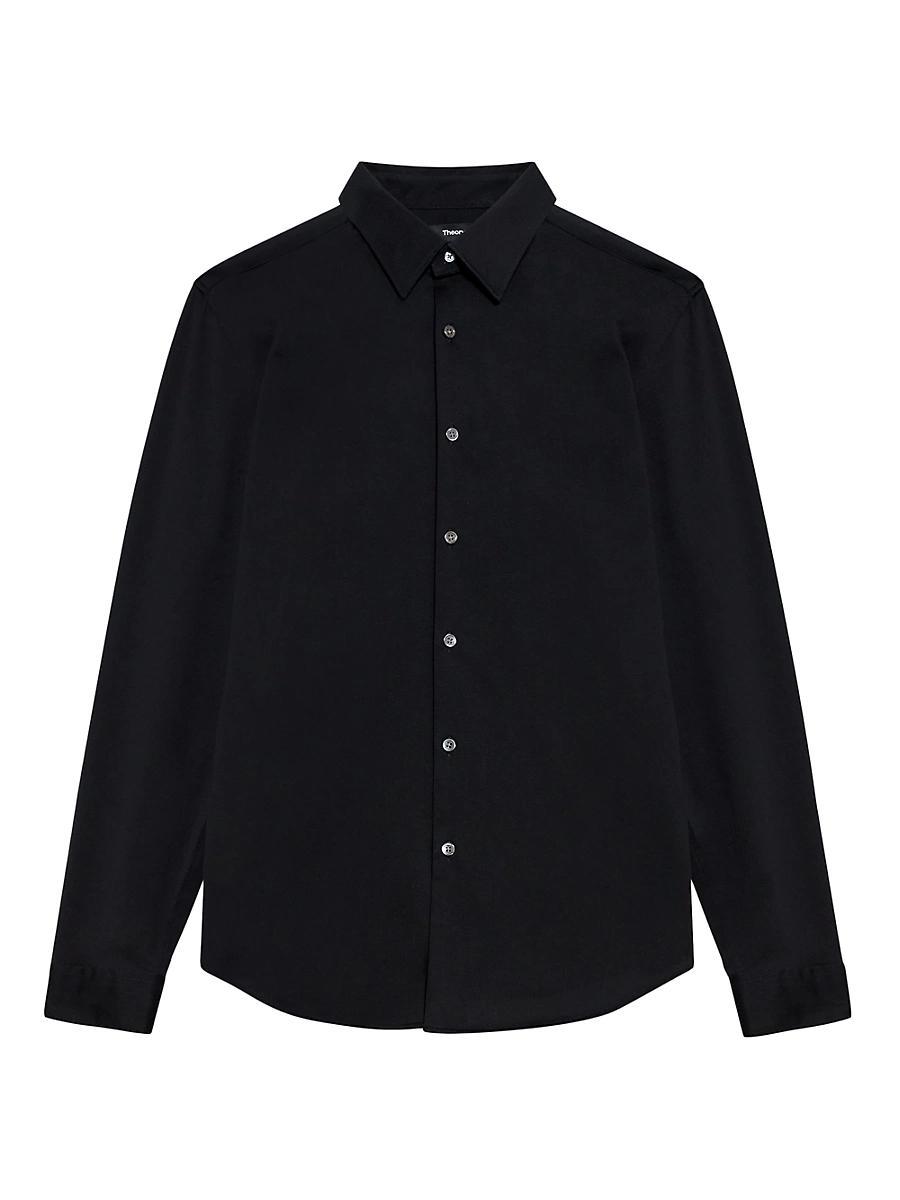 Mens Sylvain Shirt in Structure Knit Product Image