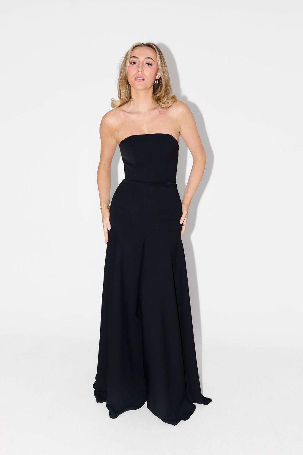 The Ultimate Muse Strapless Maxi Dress Product Image