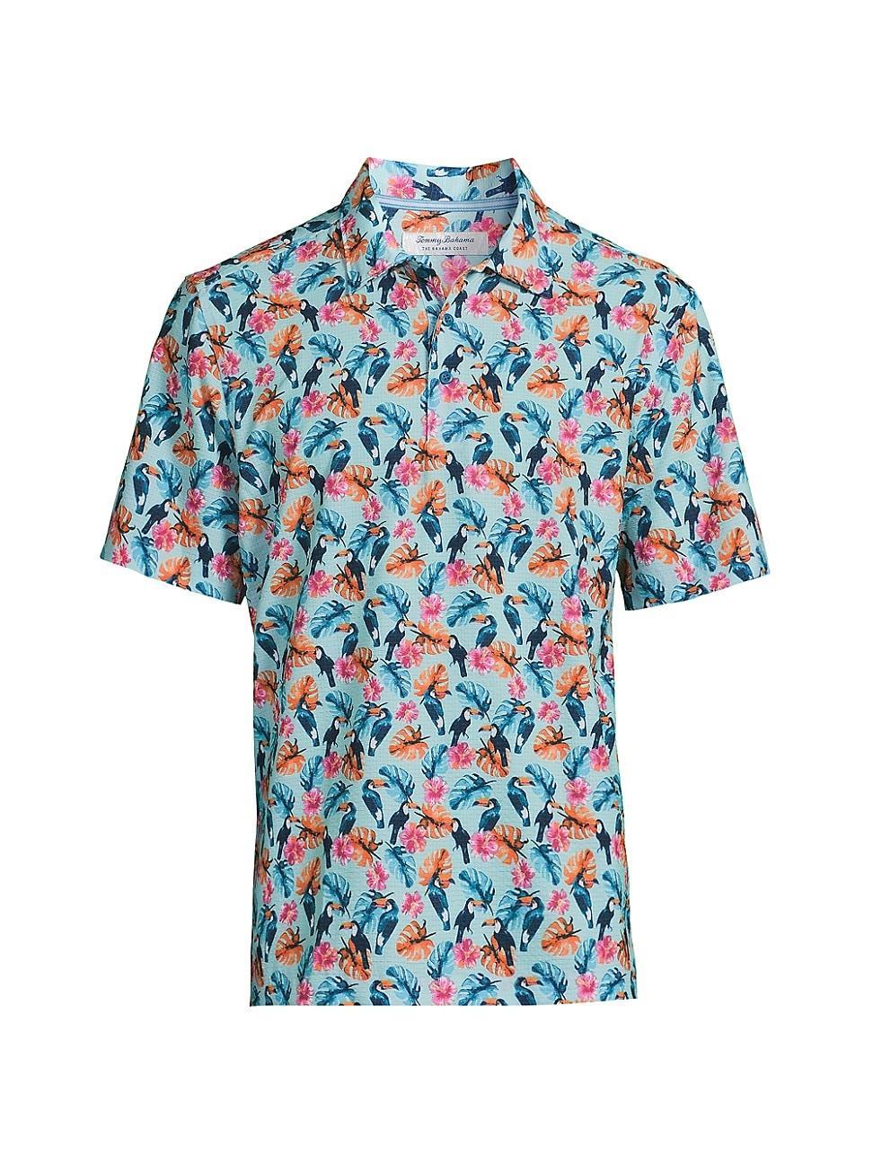 Mens Bahama Coast You Can Toucan Polo Shirt Product Image