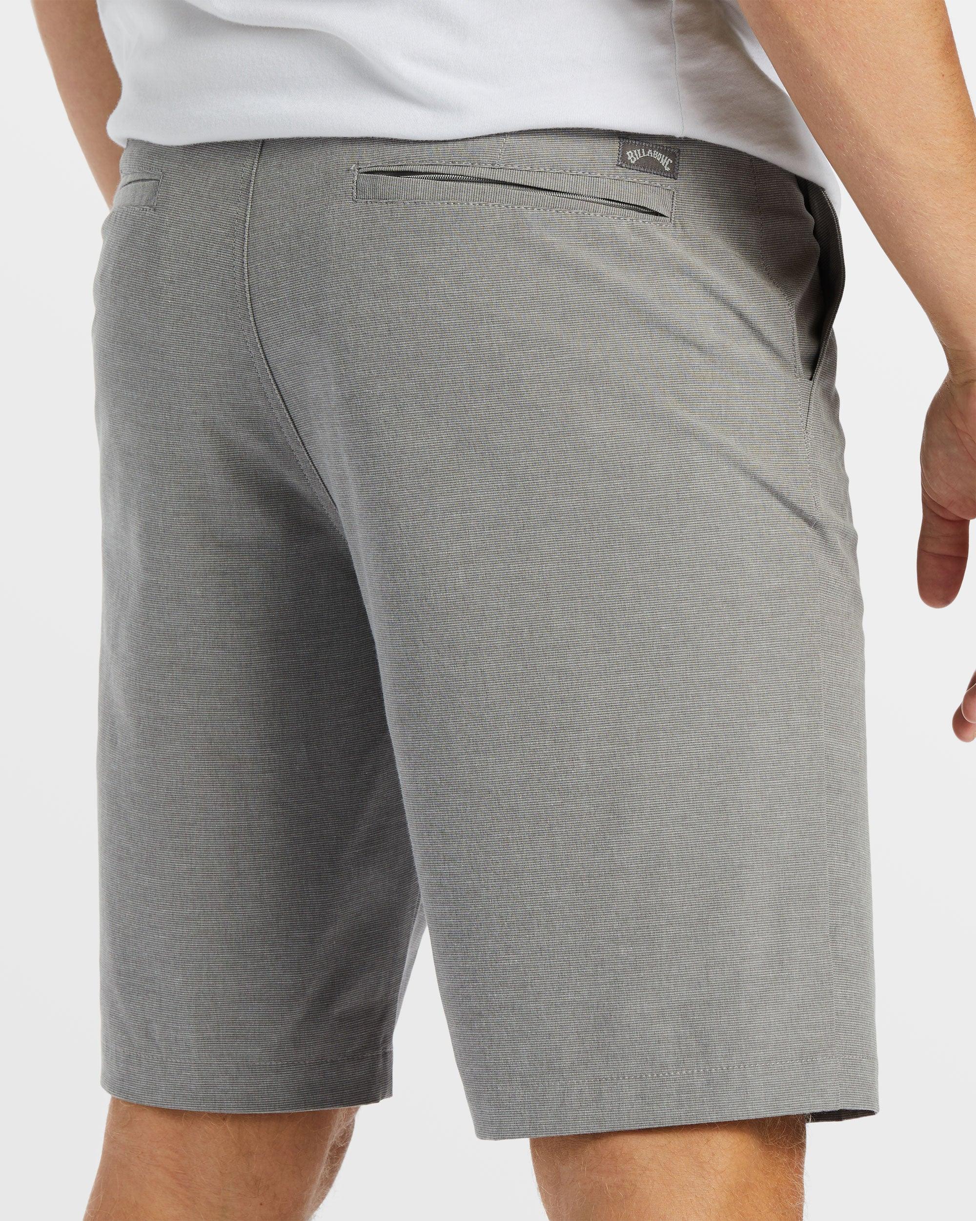 Crossfire 21" Hybrid Submersible Shorts - Grey Male Product Image