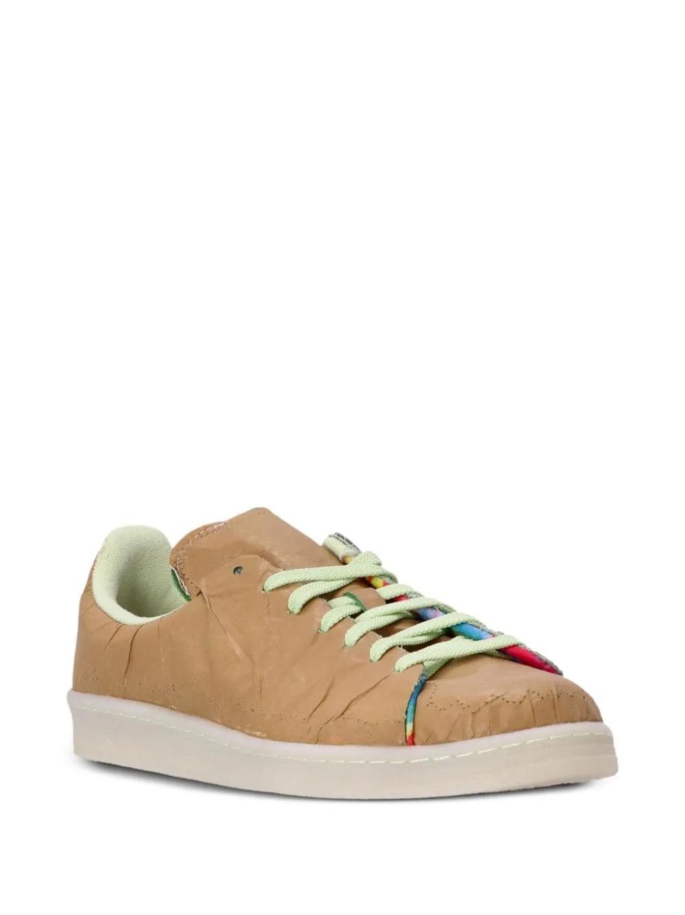 Campus 80 Crop leather sneakers Product Image