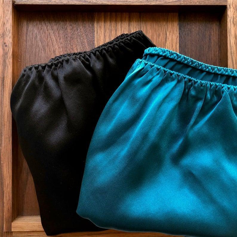 Pearl White Pure Mulberry Silk T-String Panties | Mid to High Waist | 22 Momme | Float Collection Product Image