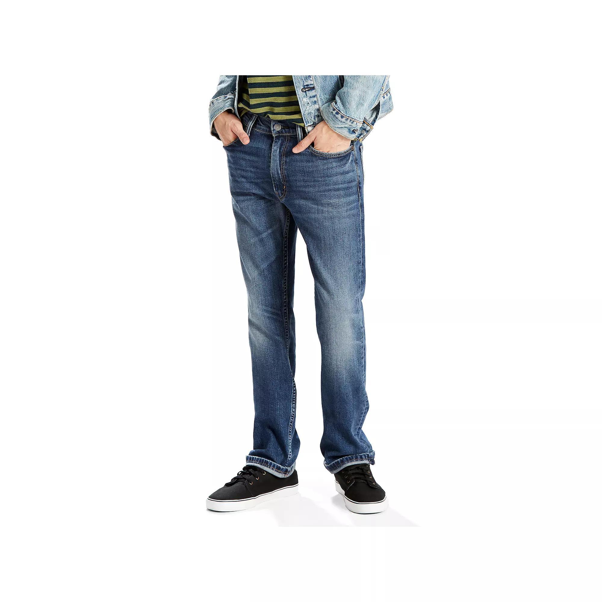 Men's Levi's® 513™ Slim Straight Stretch Jeans, Size: 42 X 32, Emgee Product Image