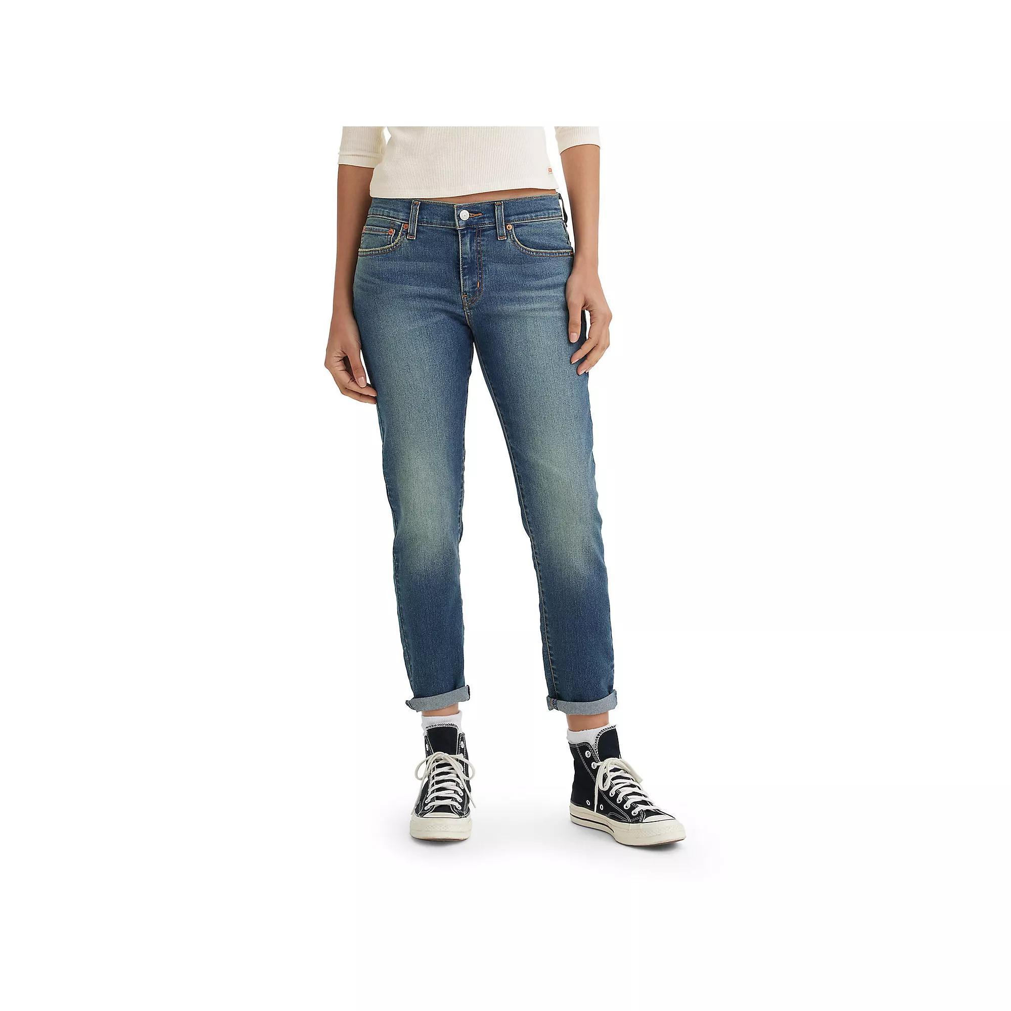 Women's Levi's® Boyfriend Jeans, Size: 31(US 12)Medium, Working Late Product Image