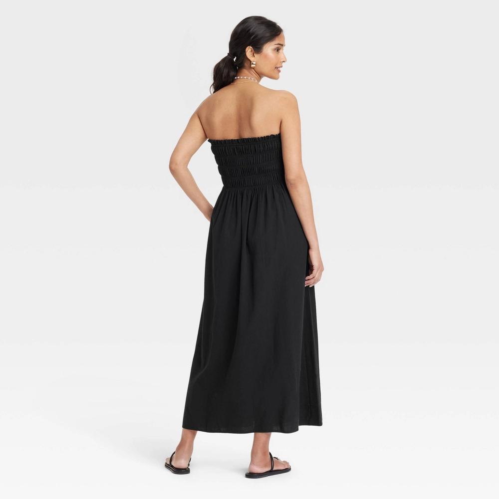 Womens Midi A-Line Dress - Universal Thread Black XS Product Image