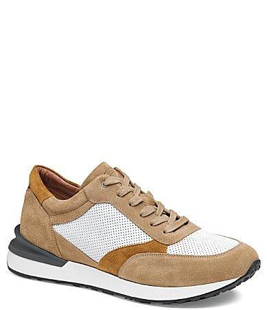 Mens Suede Low-Top Sneakers Product Image