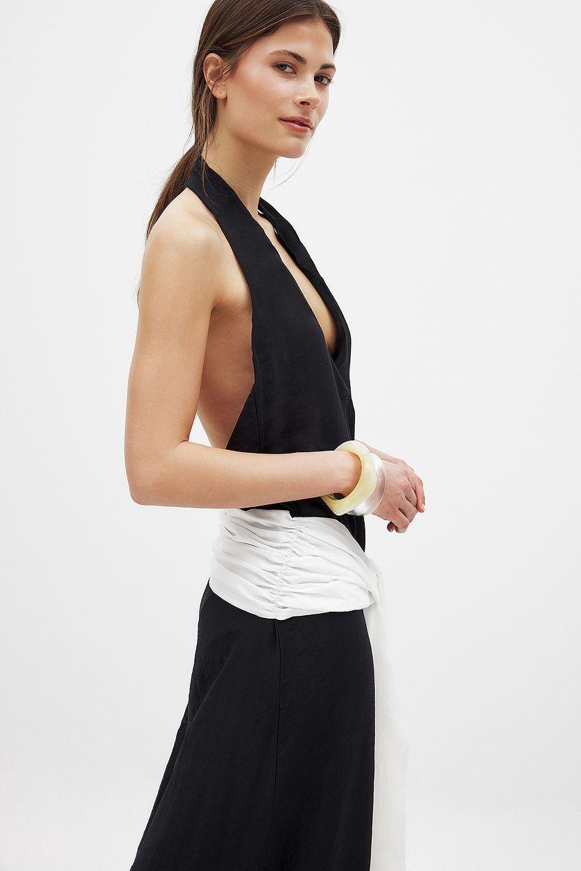 Tie Waist Maxi Dress Product Image