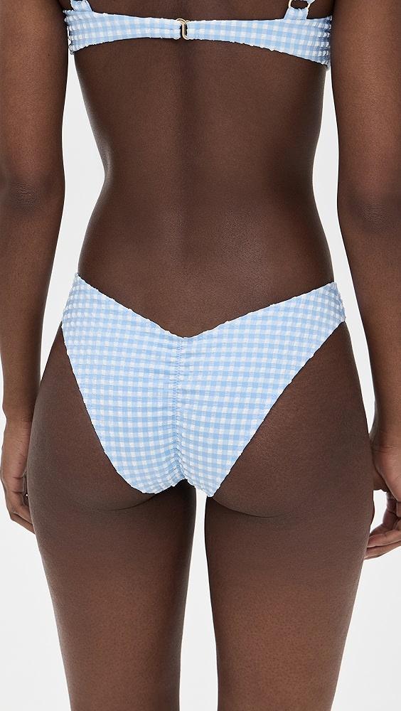 Montce Lulu Zigzag Stitch Bikini Bottoms | Shopbop Product Image