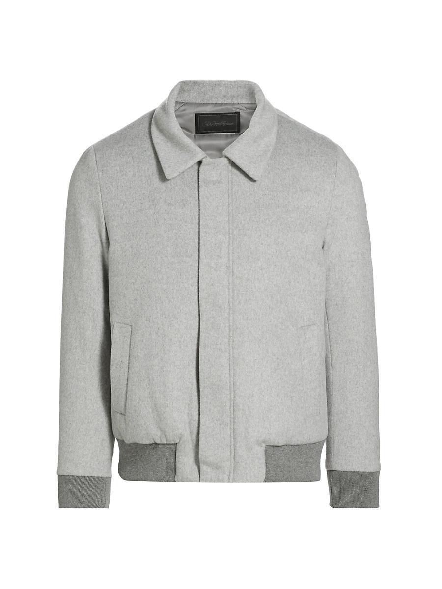 Mens COLLECTION Wool-Blend Shirt Jacket Product Image