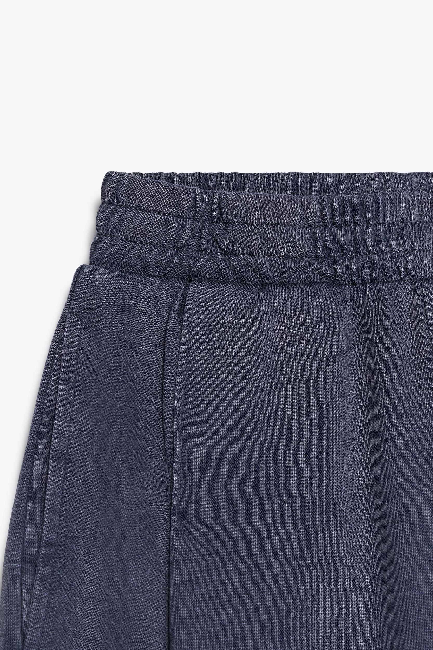 WASHED PLEATED PANTS Product Image