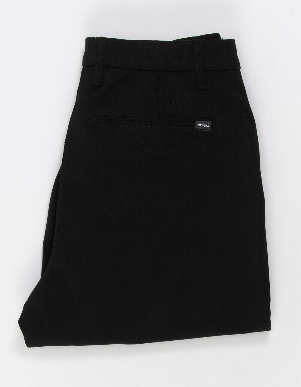 THRILLS Big Slacker Mens Loose Pub Pants - BLACK Product Image