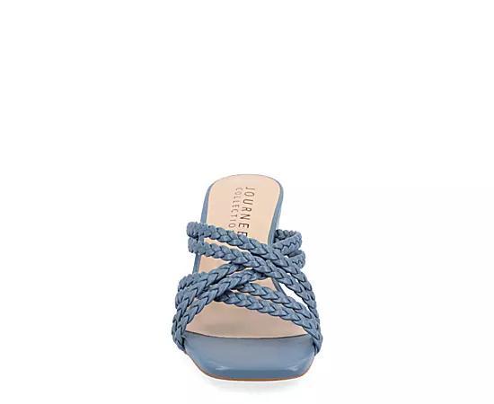 Journee Collection Womens Baylen Wedge Slip On Sandal Product Image