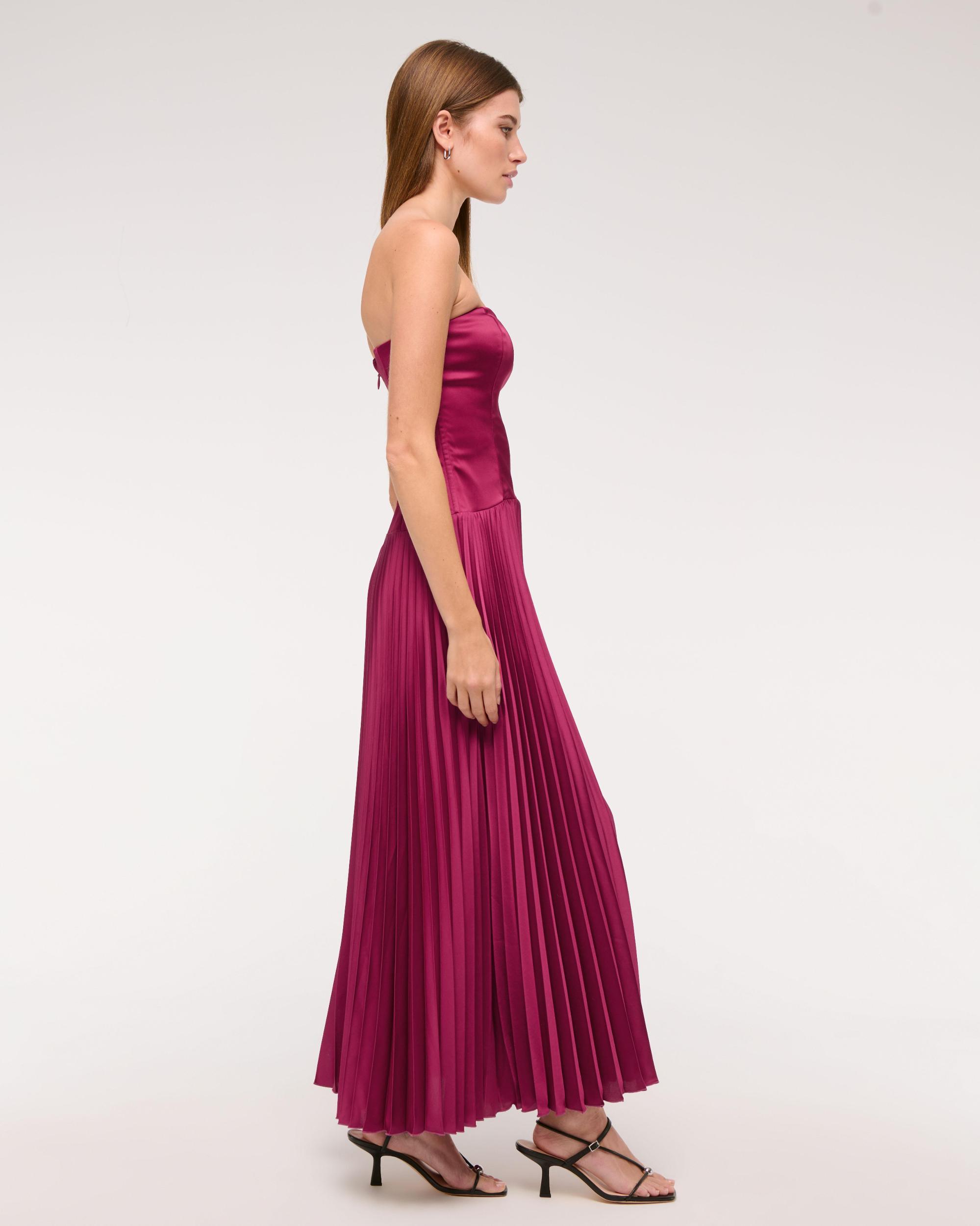 The A&F Giselle Drop-Waist Maxi Dress Product Image