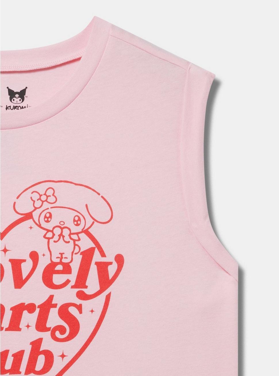 Sanrio Relaxed Cotton Muscle Roll Sleeve Tank Product Image