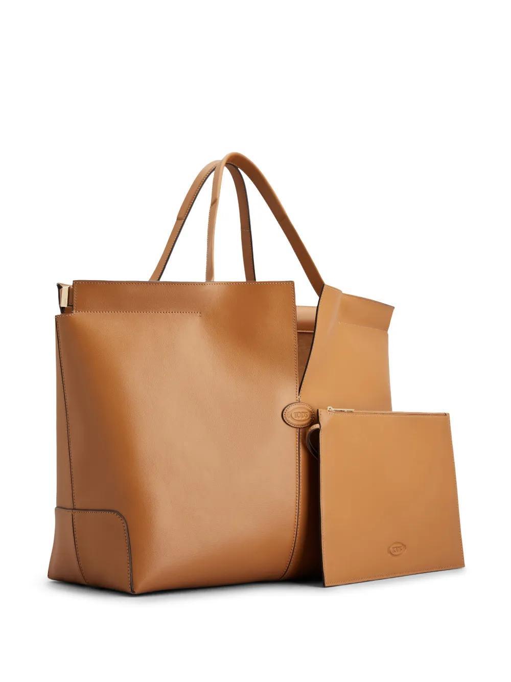 leather tote bag Product Image