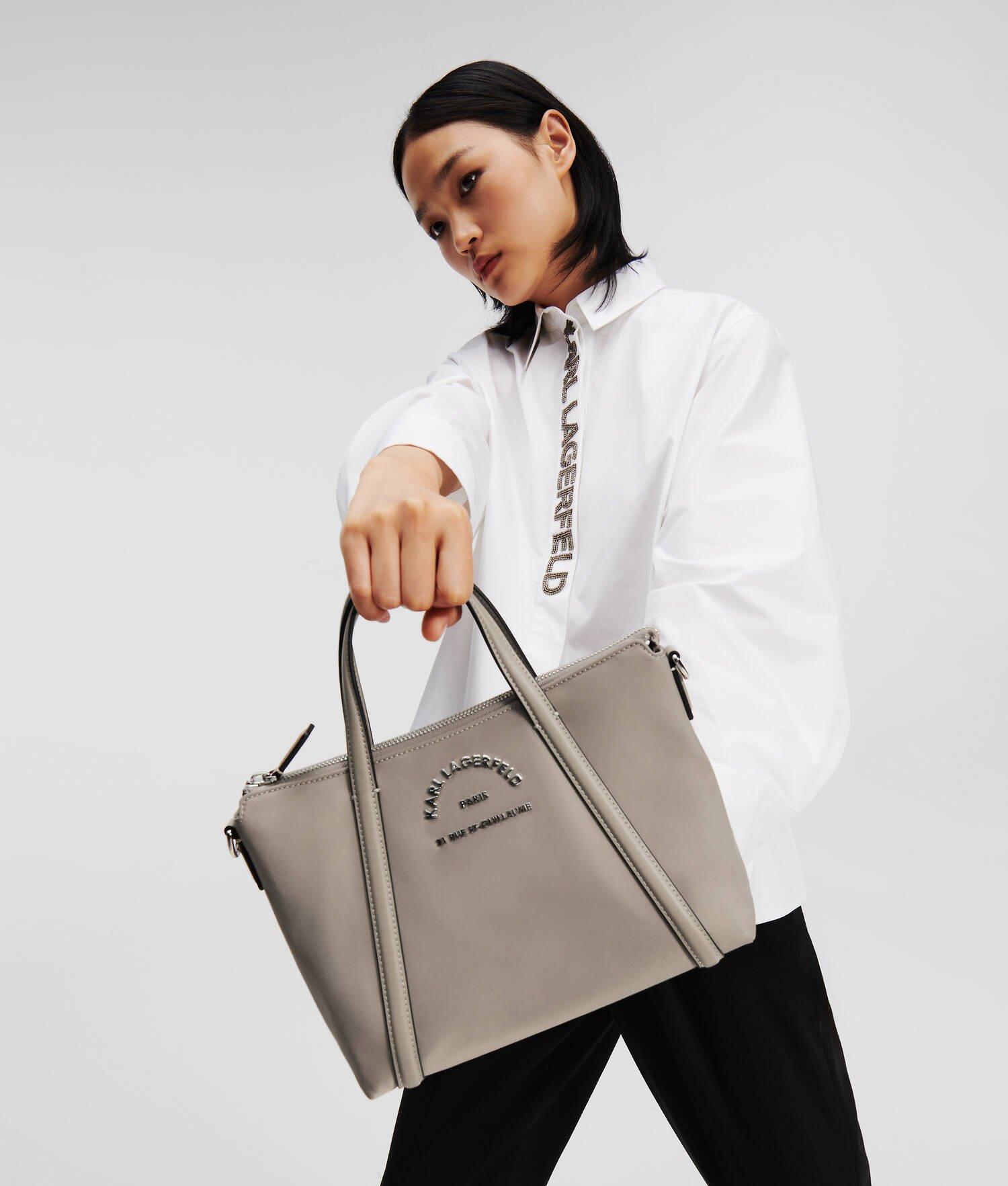 RUE ST-GUILLAUME METAL NYLON SMALL TOTE Product Image