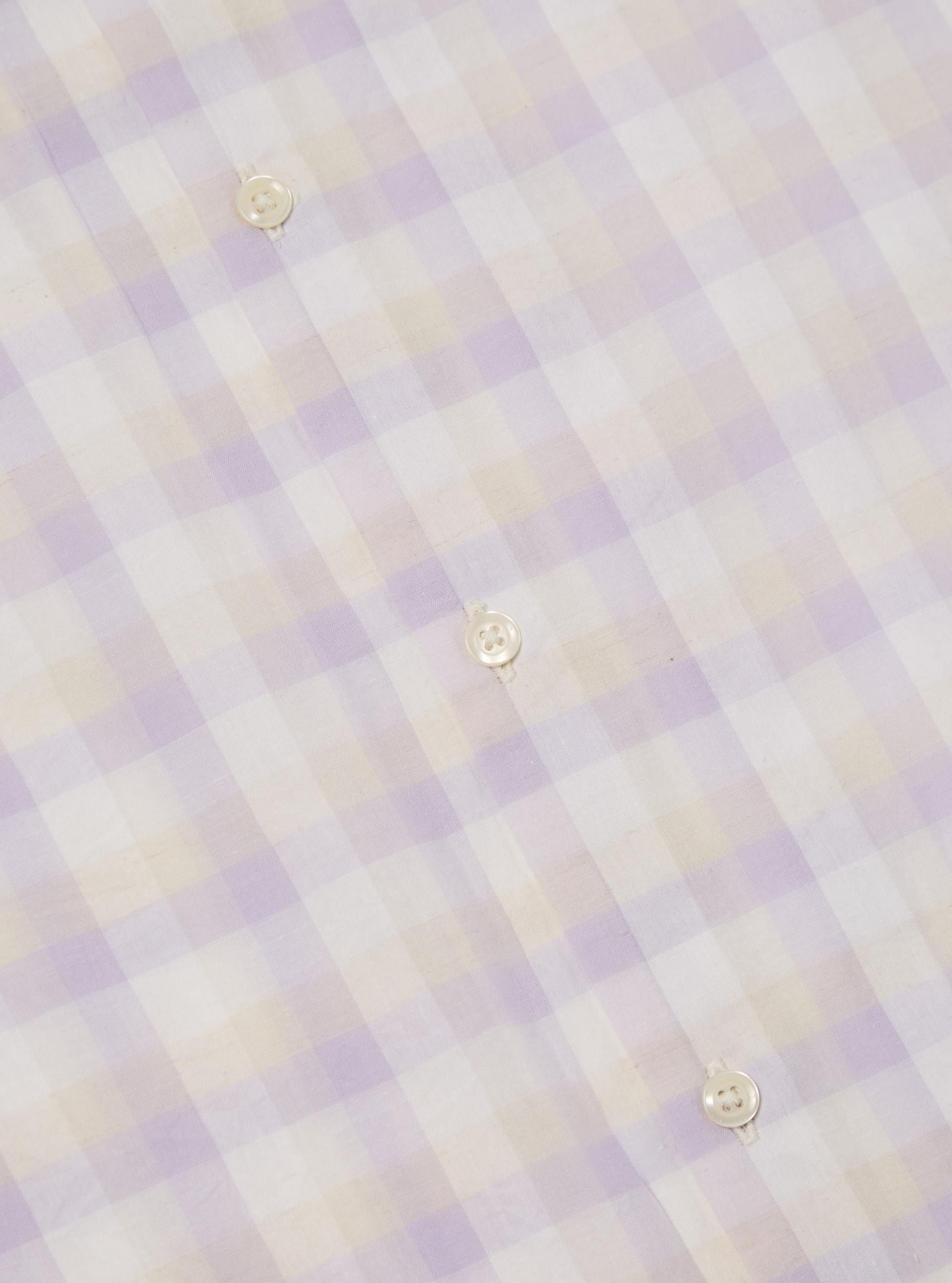 Lilac Pastel Check Sal Road Shirt Product Image
