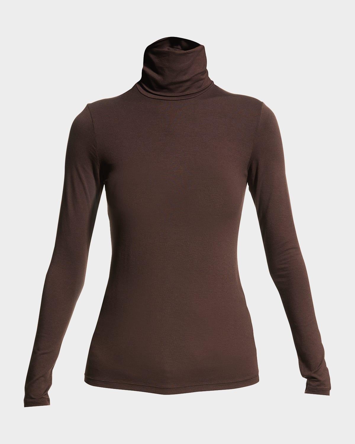 Viscose Jersey Turtleneck Product Image