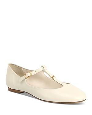 Womens Marcie Leather Ballerina Flats Product Image