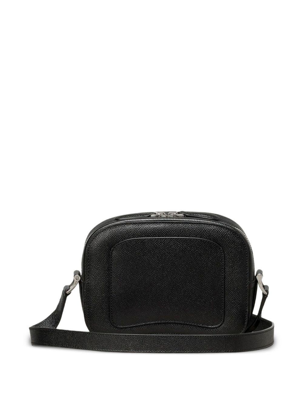 Ami de Coeur-plaque leather messenger bag Product Image