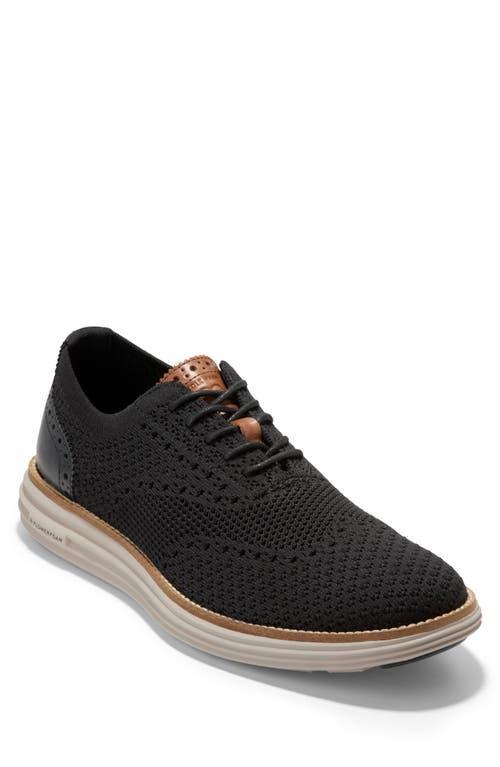 Cole Haan Mens riginal Grand Remastered Stitchlite Oxfords - Black Size 10 Product Image