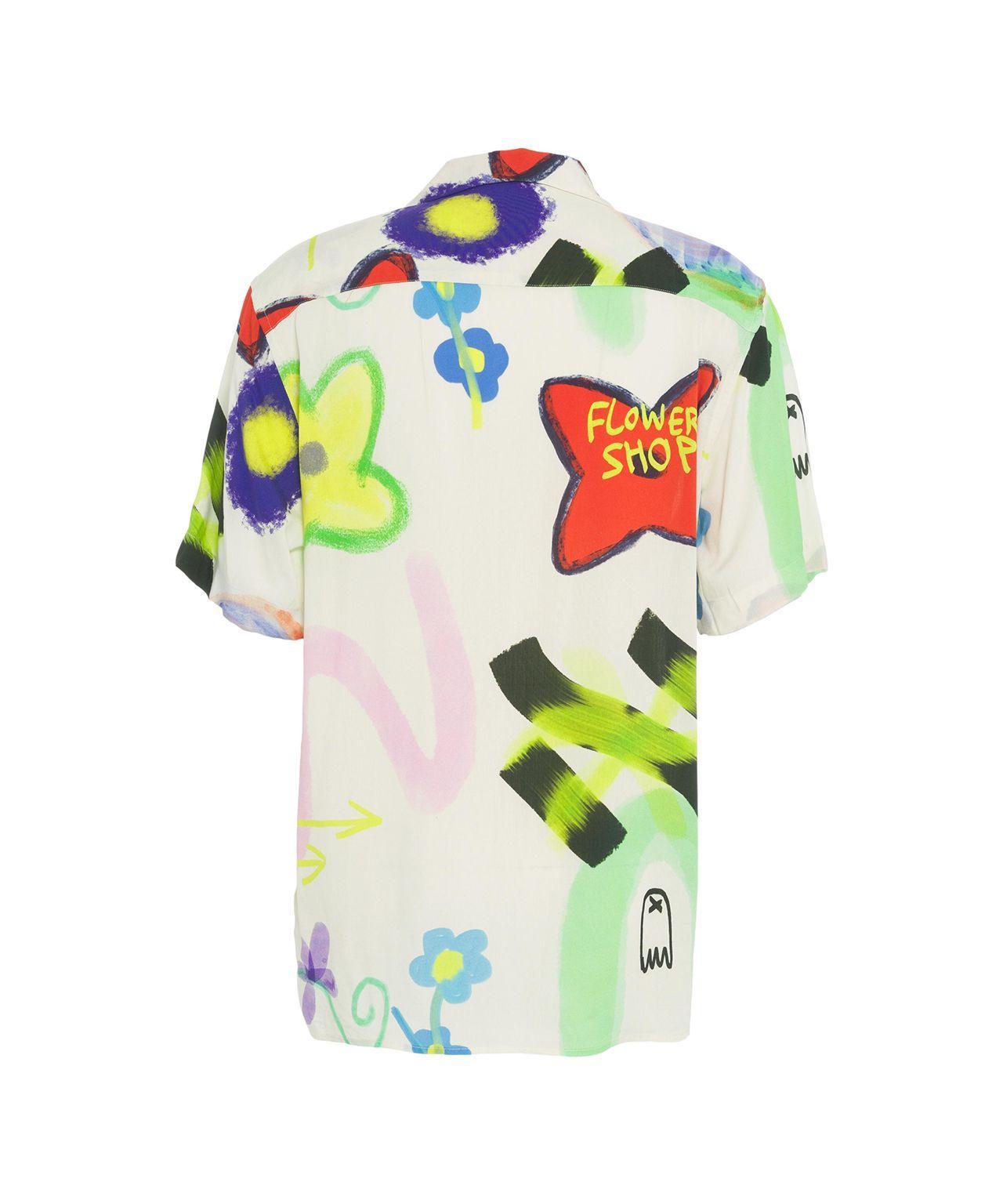 Viscose shirt 'Flower Shop' Product Image