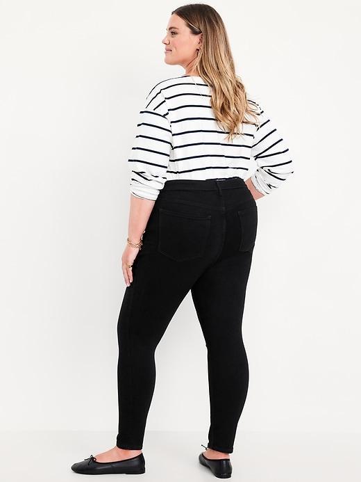 High-Waisted Rockstar Super-Skinny Jeans Product Image