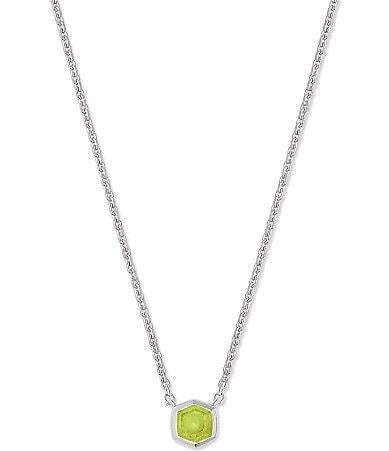 Kendra Scott Davie Pave 14K Gold Short Pendant Necklace Product Image