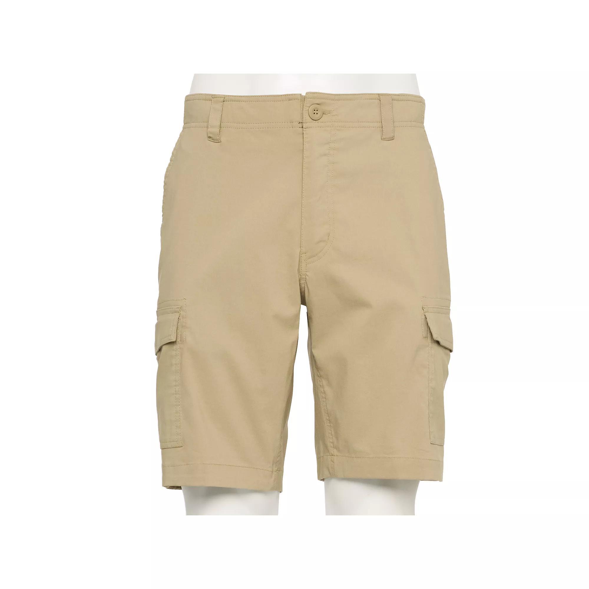 Men's Hallstatt Stretch Freedom Waist 10-in. Cargo Shorts, Size: 36, Chinchilla Product Image