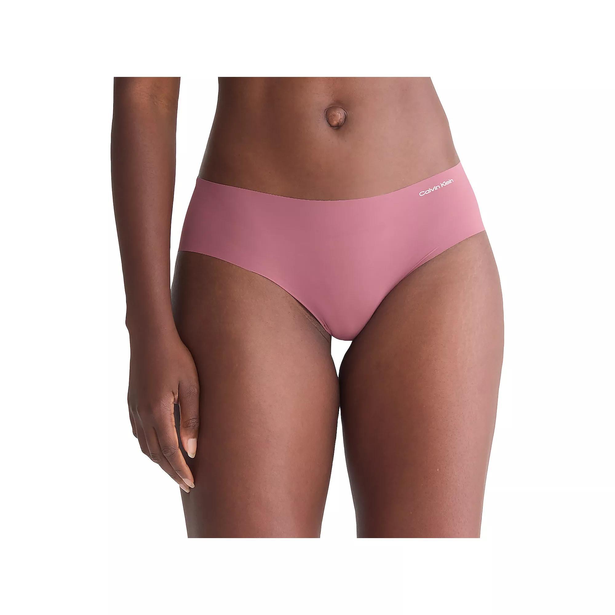 Calvin Klein Womens Invisibles Hipster - Blue Product Image