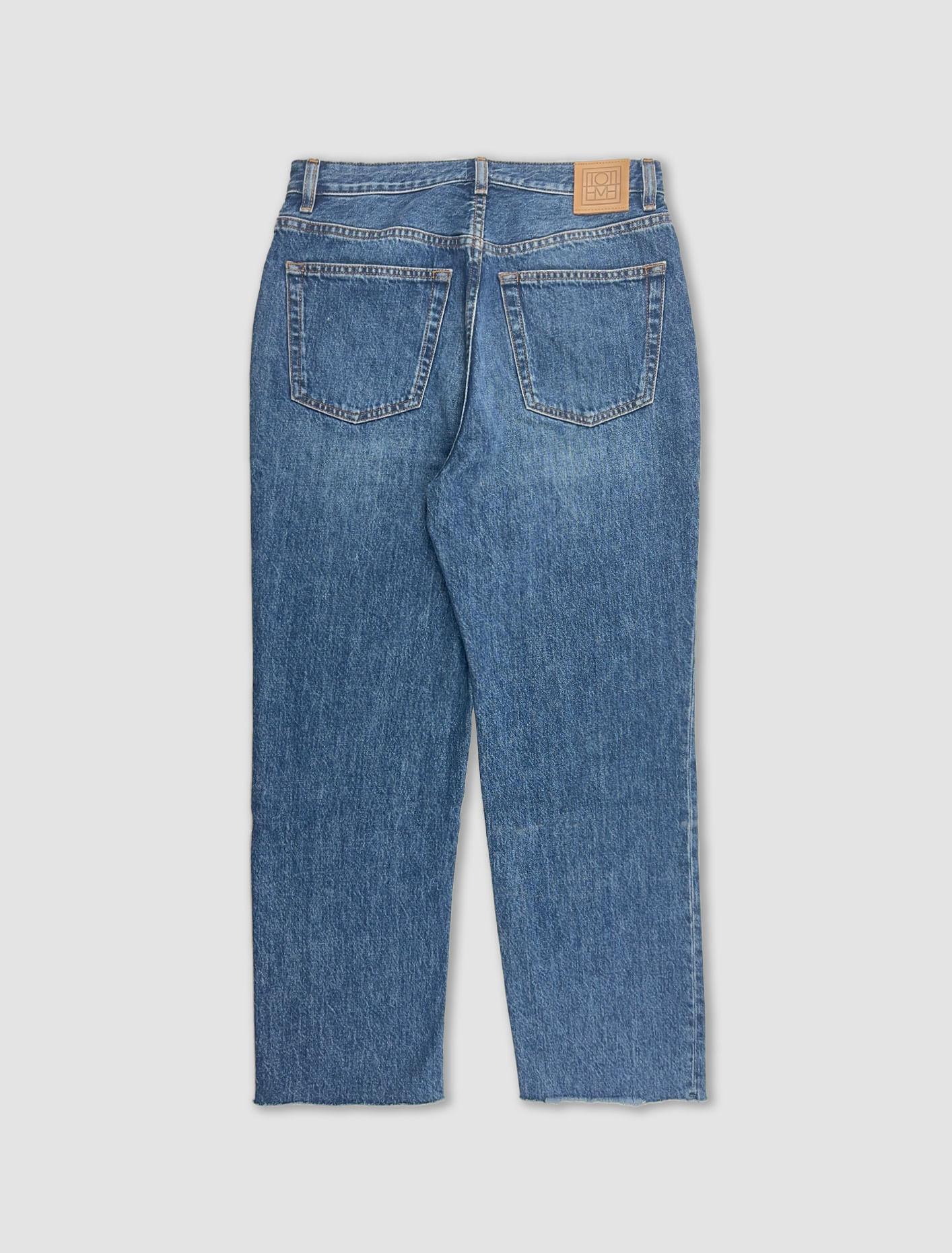 TOTÊME Classic Cut Denim In Blue Product Image
