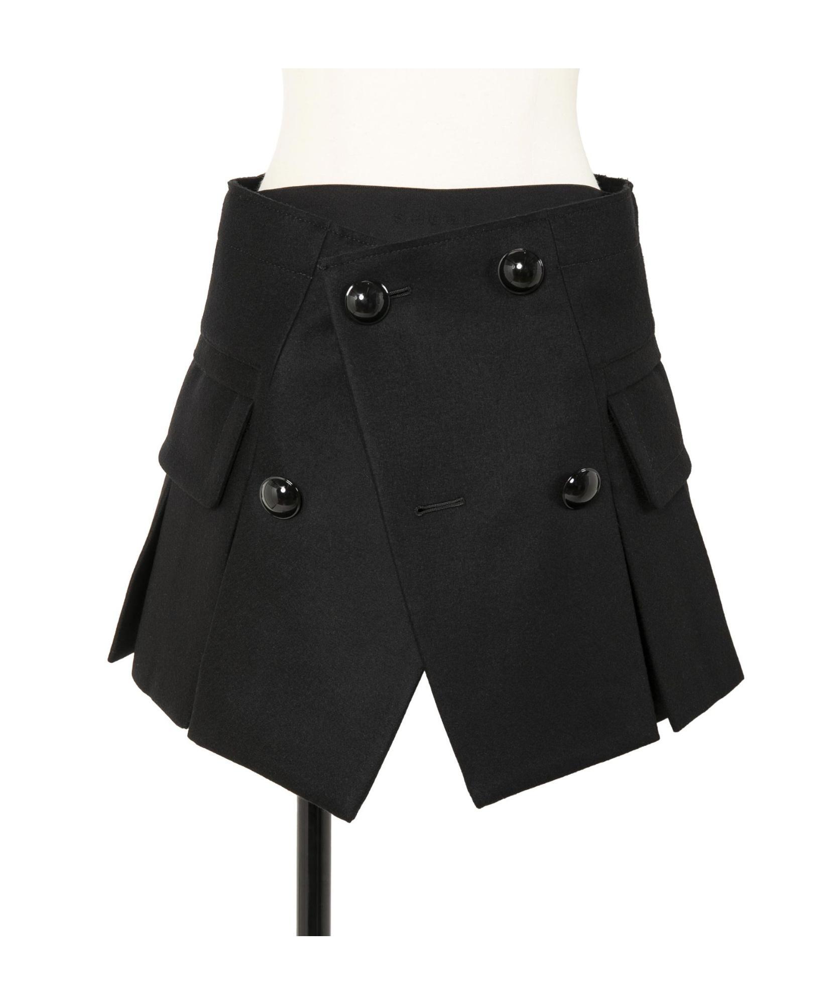 SACAI Elastic Waist Skirt In Black Product Image