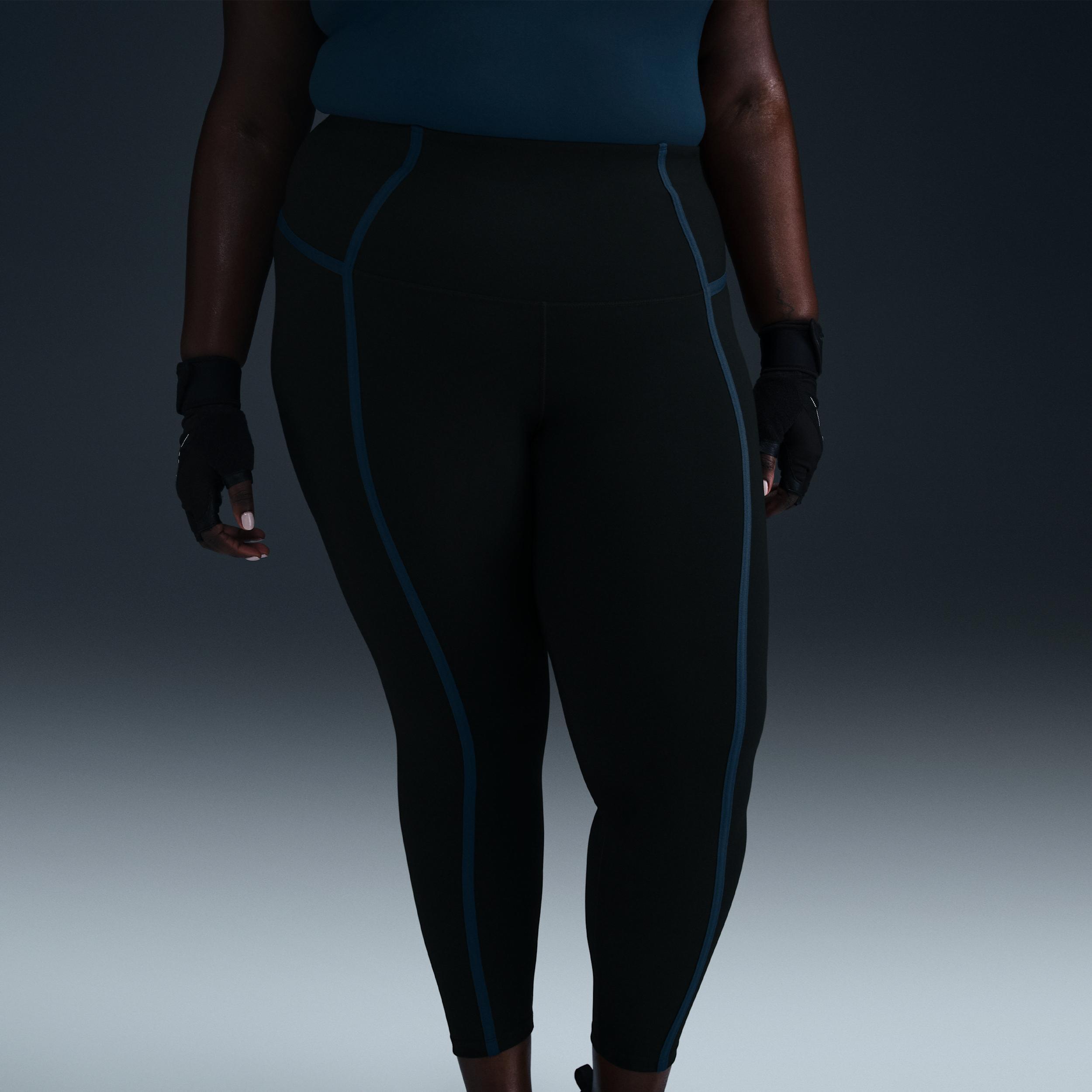 Nike Women's One High-Waisted 7/8 Leggings (Plus Size) Product Image