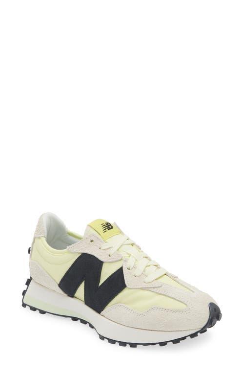 Womens New Balance 327 Athletic Shoe Pink / Black Product Image