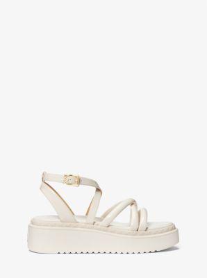Issi Faux Patent Leather Flatform Sandal Product Image