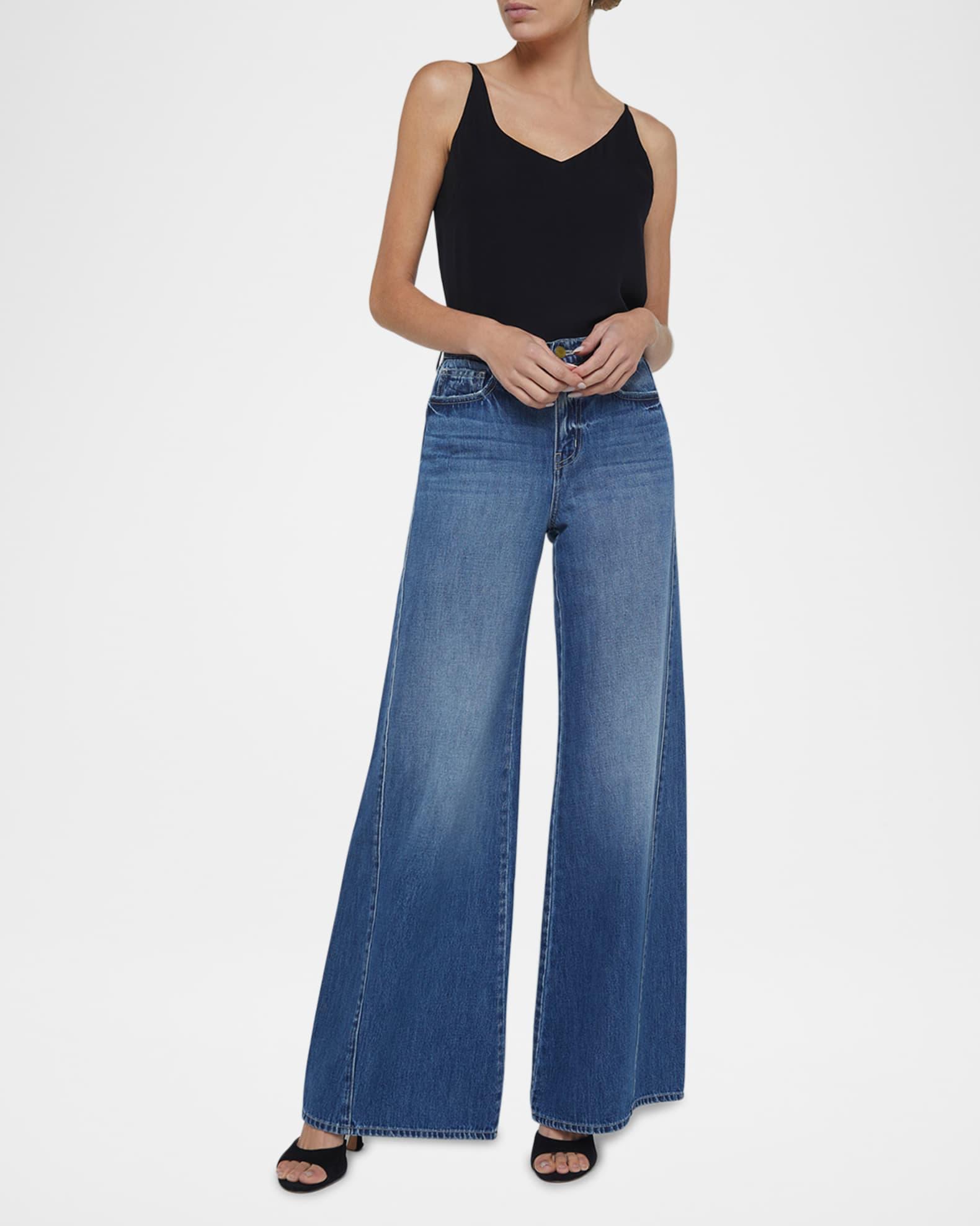 Beau Wide-Leg Jeans Product Image