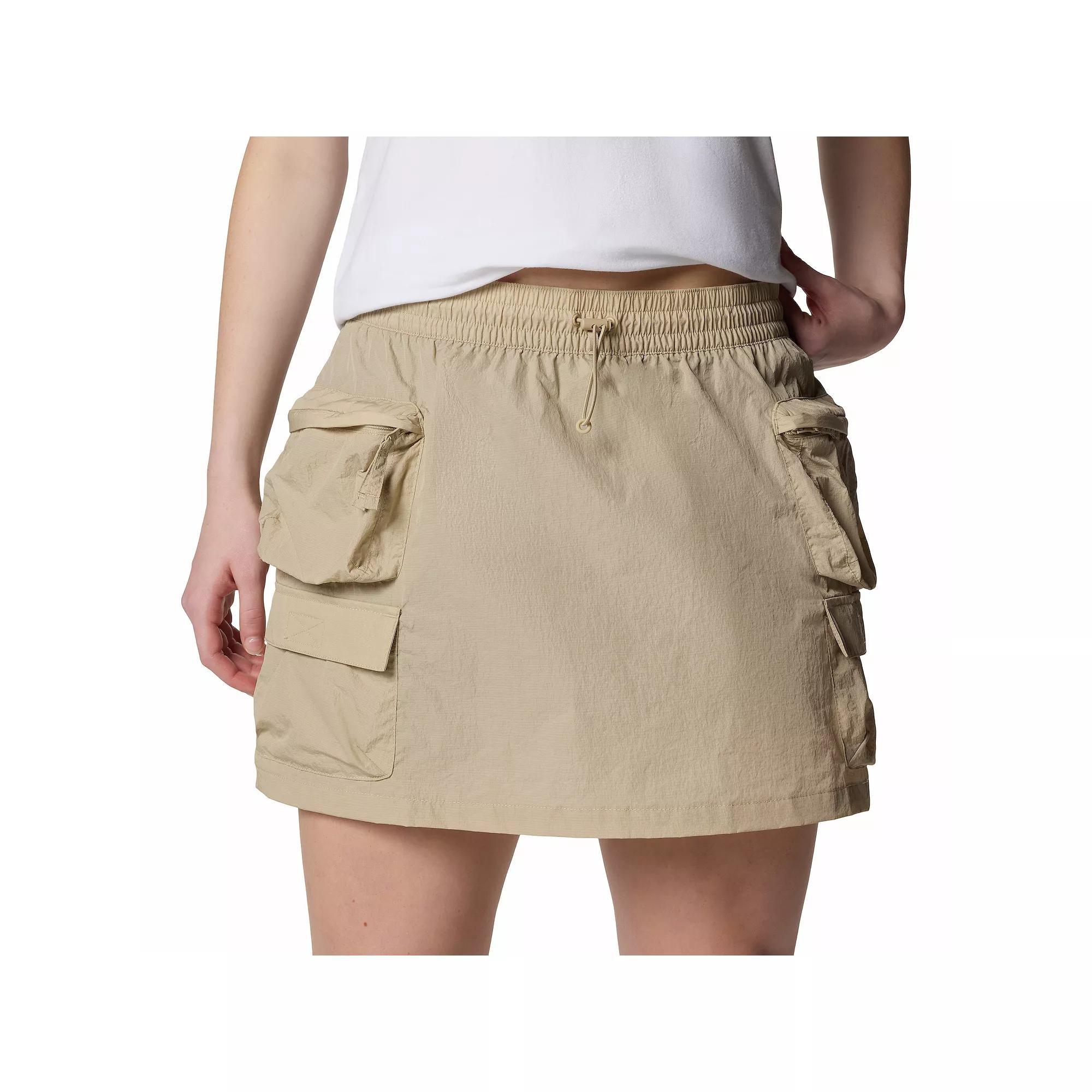 Women's Columbia Omni-SHIELD™ Elevated View Midrise Skort, Size: Medium, Black Product Image